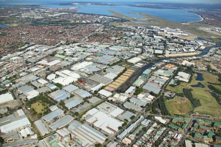 Aerial Image of ALEXANDRIA, BEACONSFIELD AND MASCOT, NSW