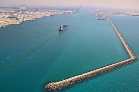 Aerial Image of MINA JEBEL ALI ENTRANCE