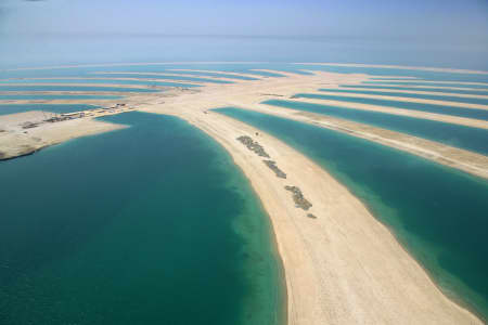 Aerial Image of JEBAL ALI PALM CONSTRUCTION