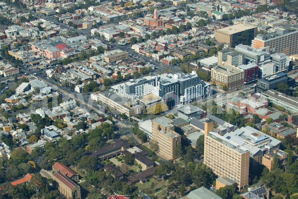 Aerial Image of Carlton Detail, Melbourne