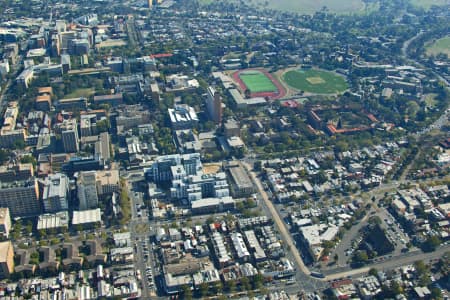 Aerial Image of CARLTON TO UNIVERSITY OF MELBOURNE
