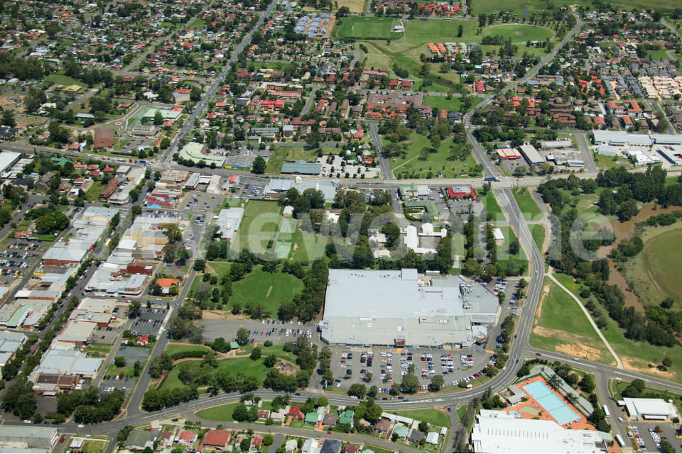 Aerial Image of St Marys Shopping Centre, NSW
