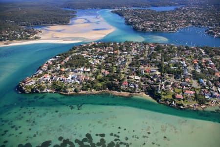 Aerial Image of BURRANEER POINT