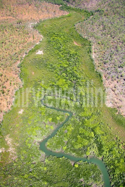 Aerial Image of Darwin River Arm