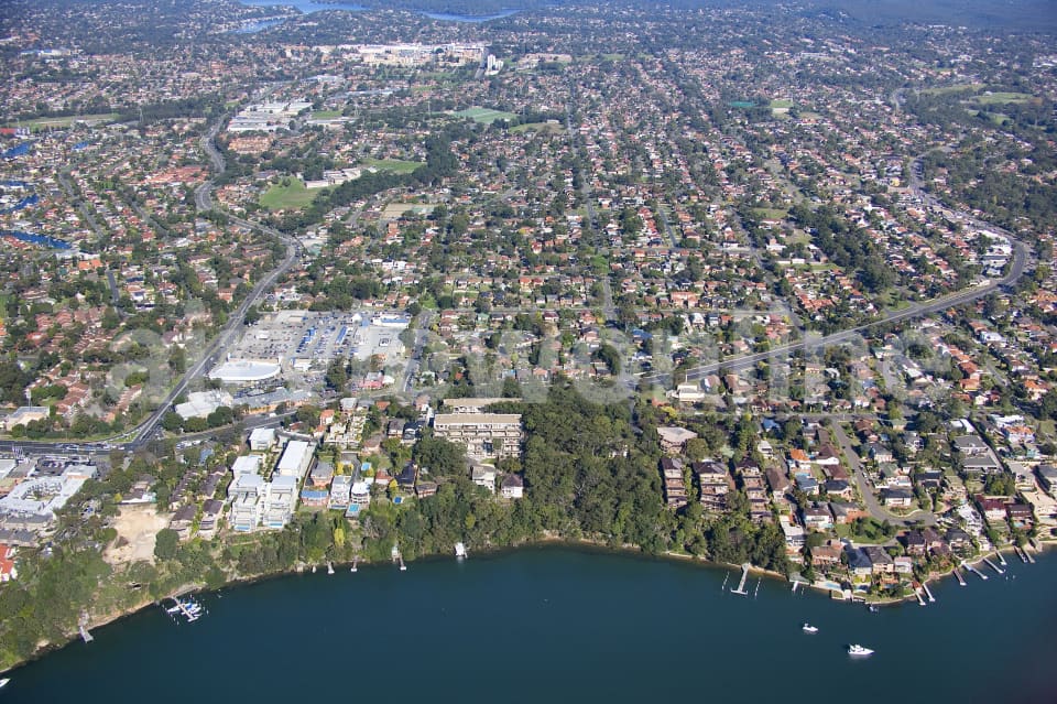 Aerial Image of Sylvania, NSW