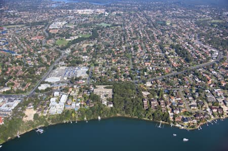 Aerial Image of SYLVANIA, NSW