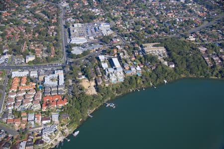 Aerial Image of SYLVANIA SHOPPING CENTRE, NSW