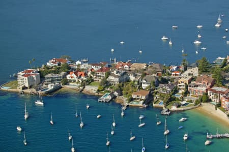 Aerial Image of POINT PIPER HOMES