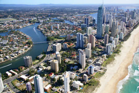 Aerial Image of SURFERS PARADISE, QLD