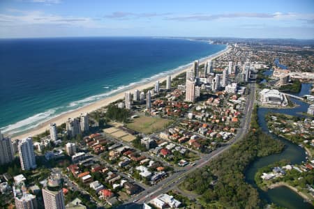 Aerial Image of BROADBEACH, SURFERS PARADISE