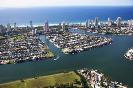Aerial Image of MACINTOSH ISLAND, PARADISE WATERS
