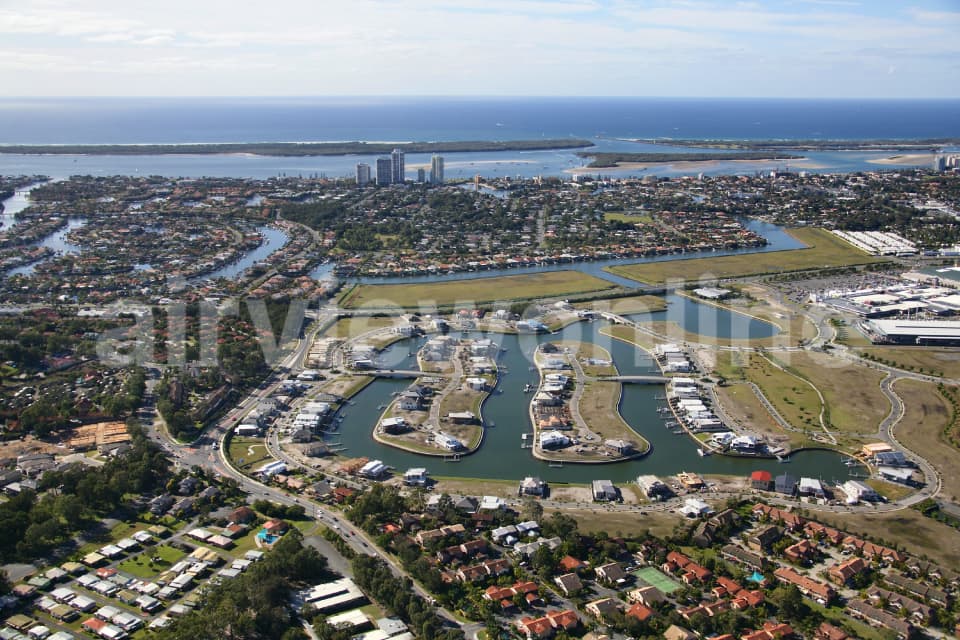 Aerial Image of Biggera Waters Park, QLD