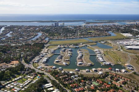 Aerial Image of BIGGERA WATERS PARK, QLD