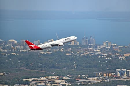 Aerial Image of QANTAS TAKE OFF 3