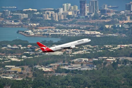Aerial Image of QANTAS TAKE OFF 2