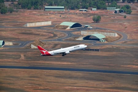 Aerial Image of QANTAS TAKE OFF 1