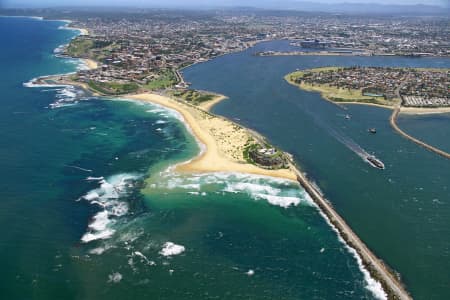 Aerial Image of PORT HUNTER, NEWCASTLE