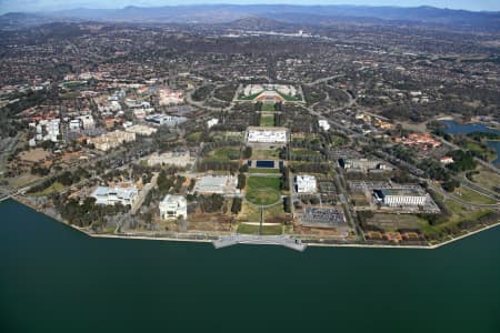 Aerial Image of CAPITAL HILL, CANBERRA