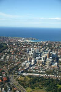 Aerial Image of BONDI JUNCTION TO BONDI BEACH PORTRAIT