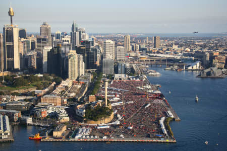 Aerial Image of WYD 08 SYDNEY OPENING MASS