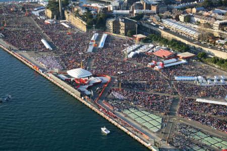 Aerial Image of WYD08, WORLD YOUTH DAY, SYDNEY 2008