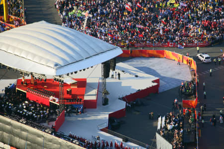 Aerial Image of WYD08, BARANGAROO, SYDNEY WORLD YOUTH DAY