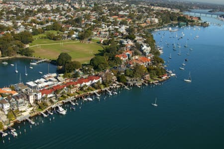 Aerial Image of BIRCHGROVE WATERFRONT