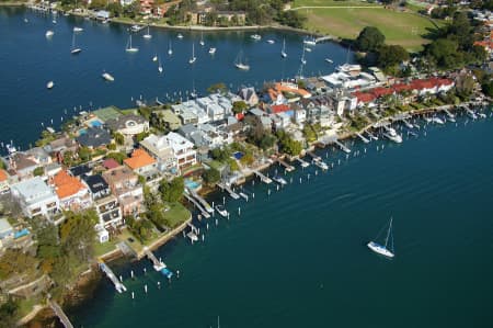 Aerial Image of BIRCHGROVE WATERFRONT HOMES