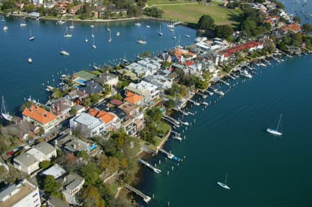 Aerial Image of BIRCHGROVE WATERFRONT HOMES