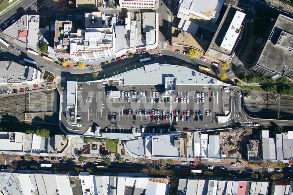 Aerial Image of Hurstville Station Vertical