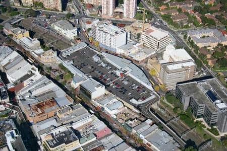Aerial Image of HURSTVILLE RAILWAY STATION