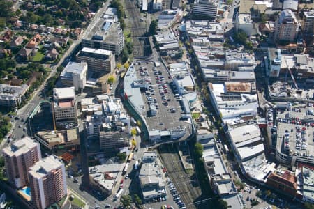 Aerial Image of HURSTVILLE SHOPPING CENTRE