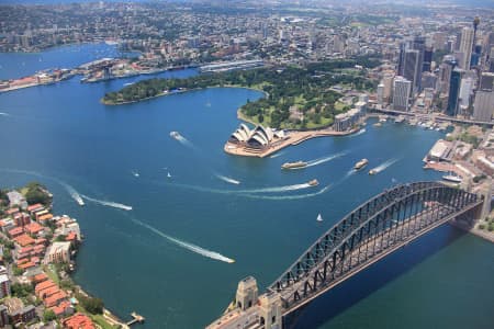 Aerial Image of SYDNEY HARBOUR