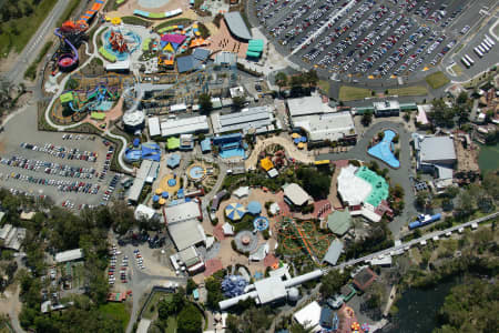 Aerial Photography Dreamworld, QLD - Airview Online