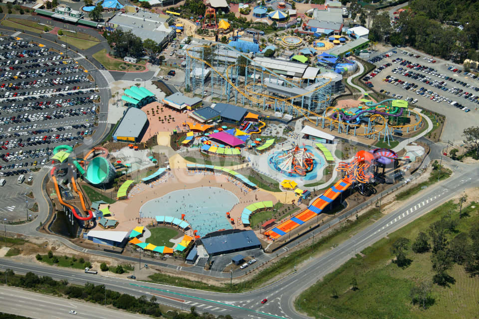 Aerial Image of Whitewater World, Gold Coast QLD