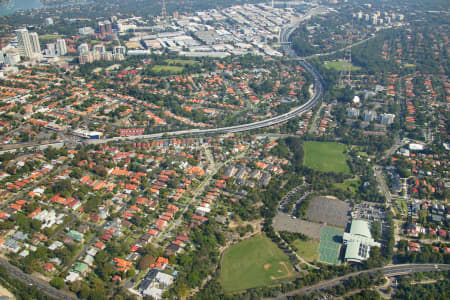 Aerial Image of NAREMBURN AND ARTARMON, NSW