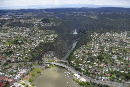 Aerial Image of CATARACT GORGE, LAUNCESTON TAS