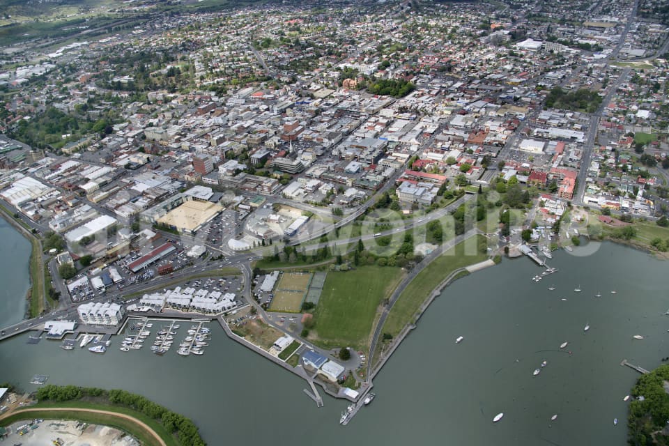 Aerial Image of Launceston City, TAS