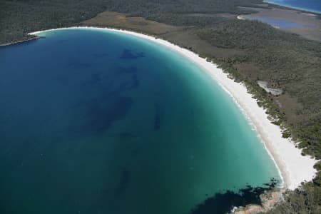 Aerial Image of WINEGLASS BAY, TASMANIA