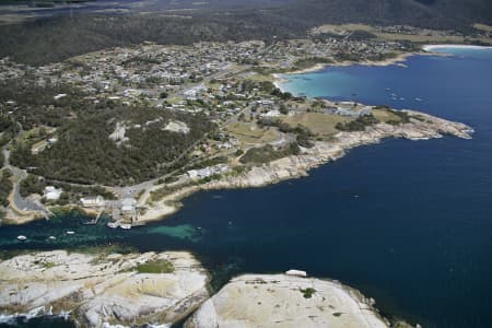 Aerial Image of BICHENO, TASMANIA