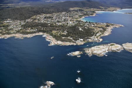 Aerial Image of BICHENO, TAS