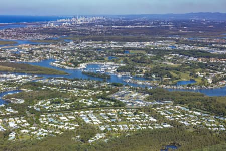 Aerial Image of COOMERA WATERS DEVELOPMENT