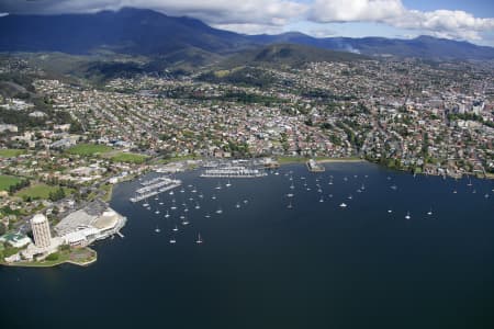 Aerial Image of SANDY BAY, HOBART