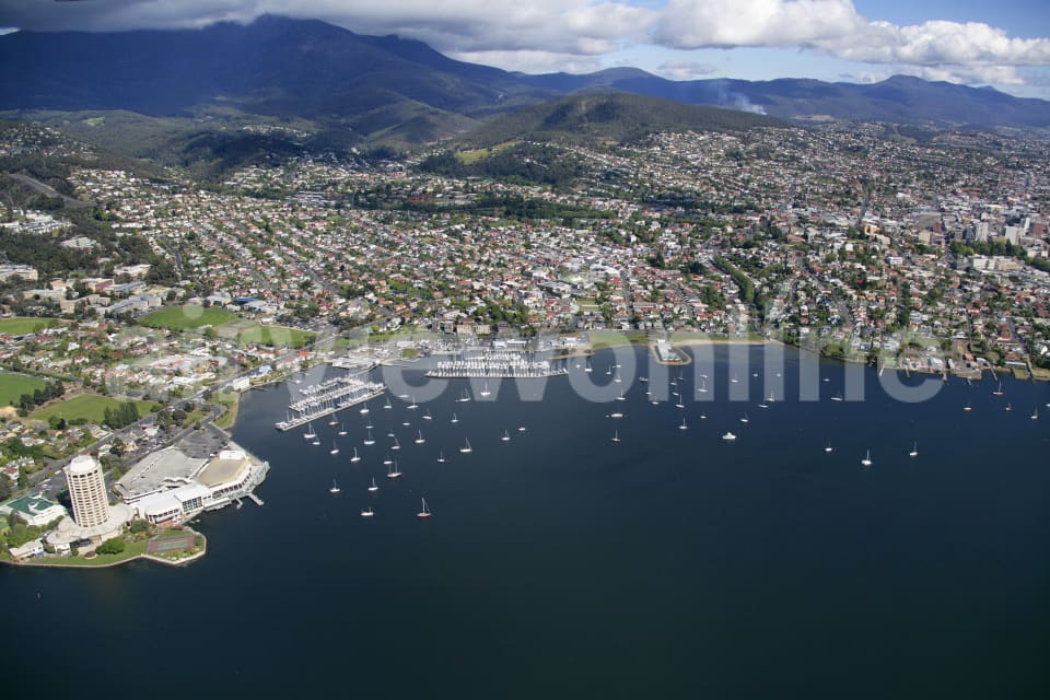 Aerial Image of Sandy Bay, Hobart