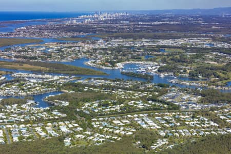 Aerial Image of COOMERA WATERS DEVELOPMENT