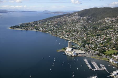 Aerial Image of SANDY BAY, HOBART