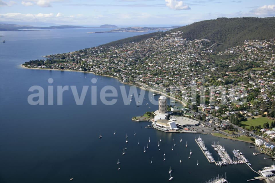 Aerial Image of Sandy Bay, Hobart