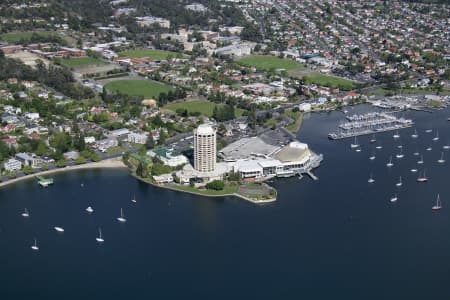 Aerial Image of WREST POINT CASINO, HOBART