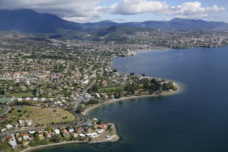 Aerial Image of SANDY BAY TO HOBART