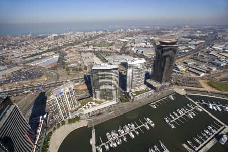 Aerial Image of SOUTH MELBOURNE MARINA
